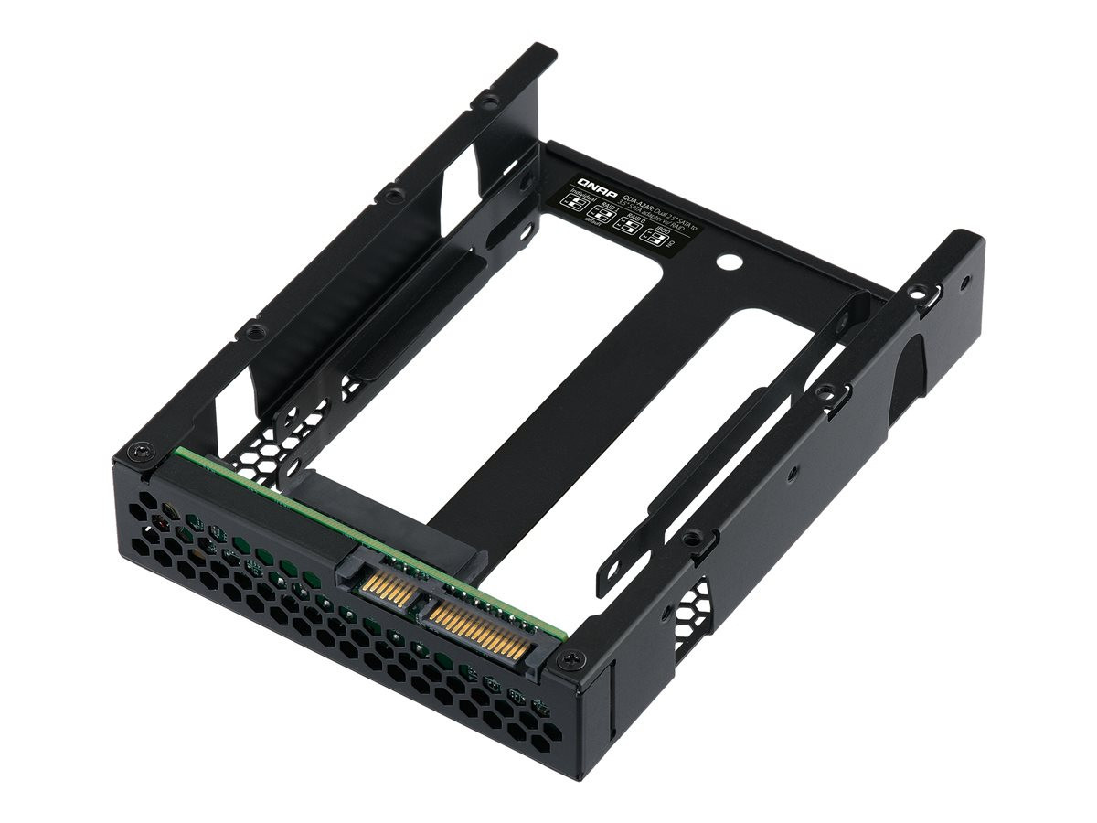 QNAP 3.5in SATA to dual 2.5in SATA drive