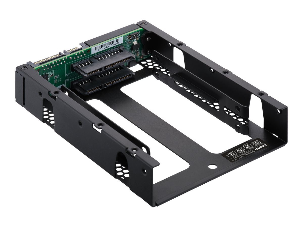QNAP 3.5in SATA to dual 2.5in SATA drive