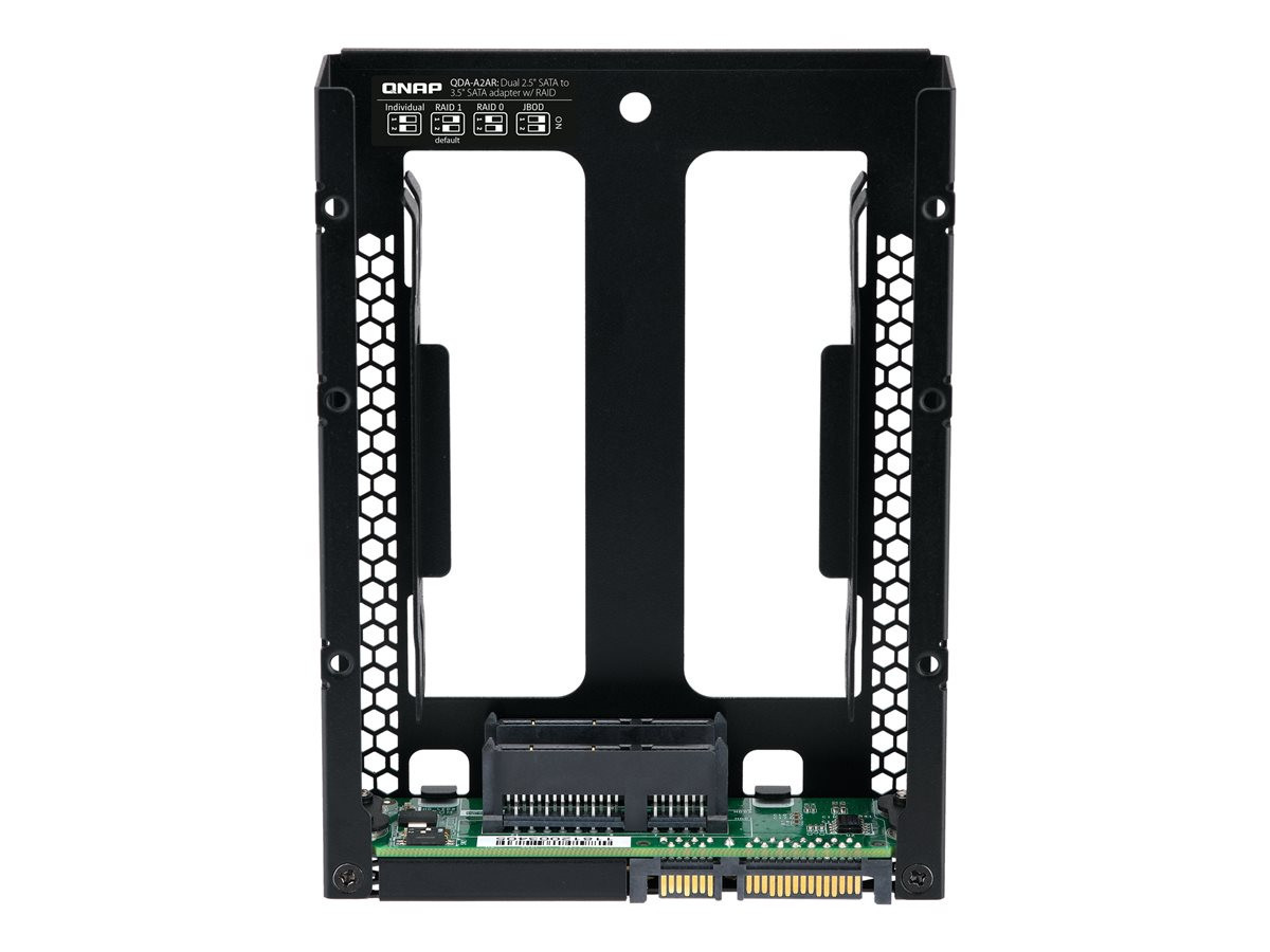 QNAP 3.5in SATA to dual 2.5in SATA drive