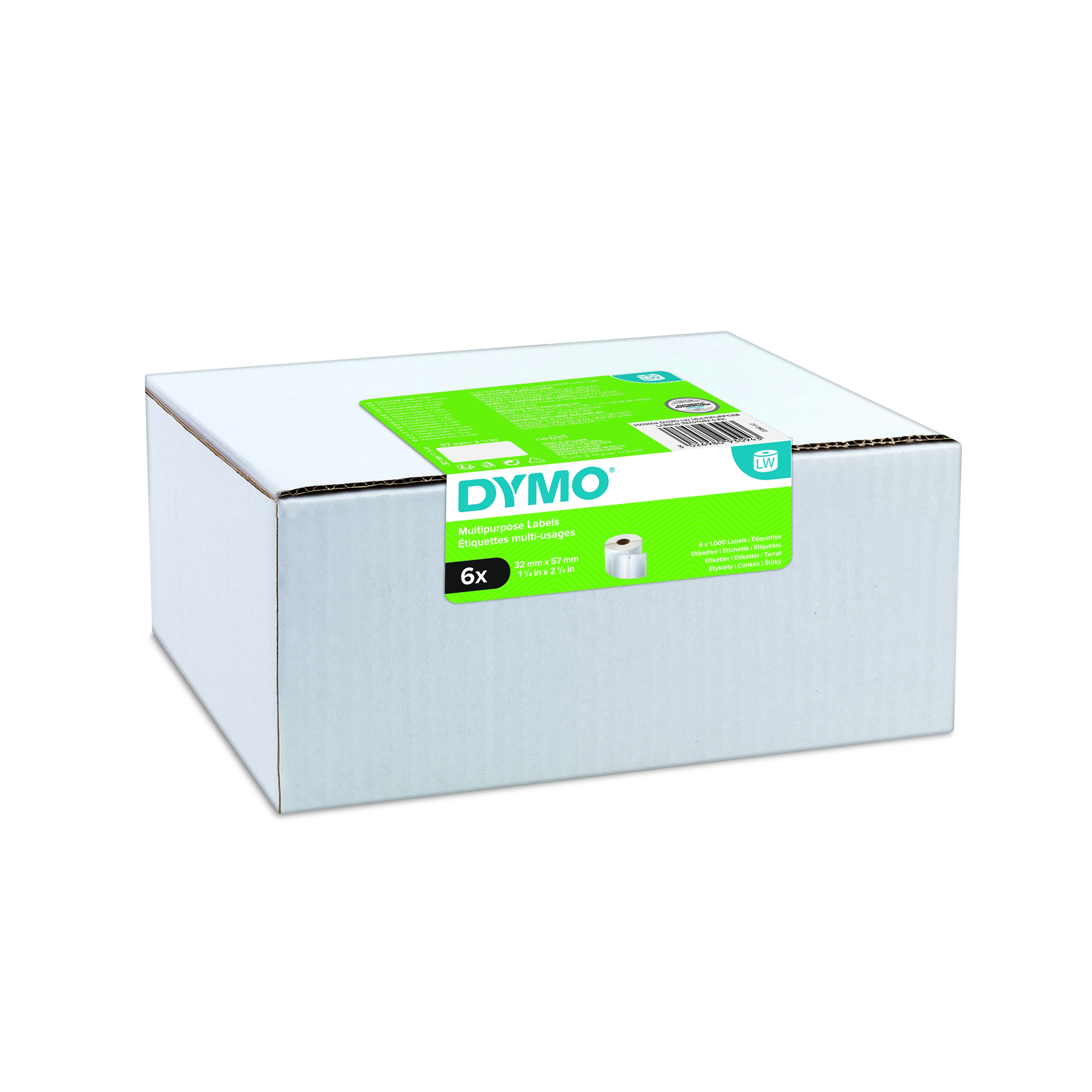 BildeLabel Multi 32x57mm remov white (6x1000)