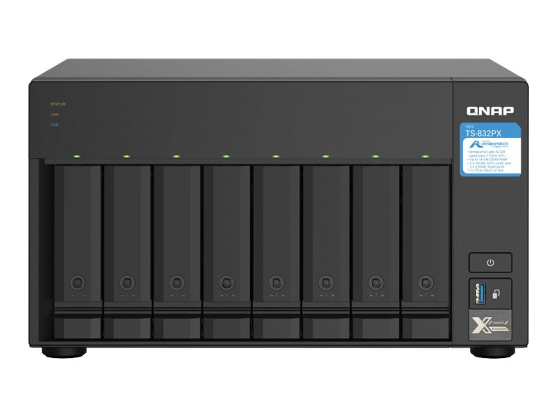 BildeQNAP TS-832PX-4G NAS