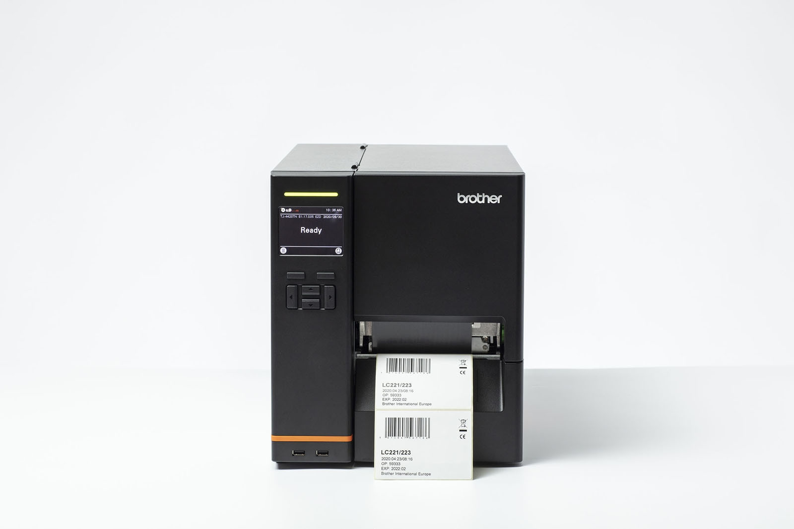 Bildeindustrial label printer with high resolution printing
