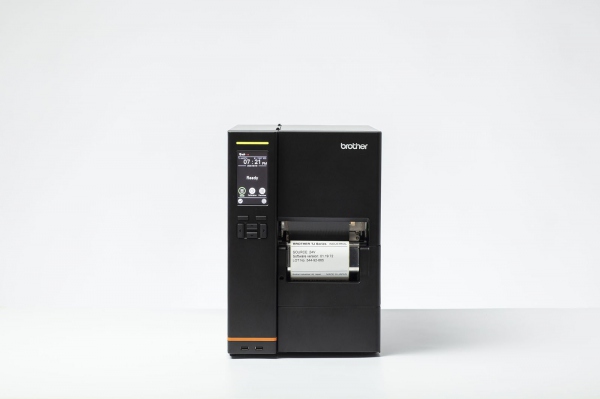 industrial label printer with high resolution printing