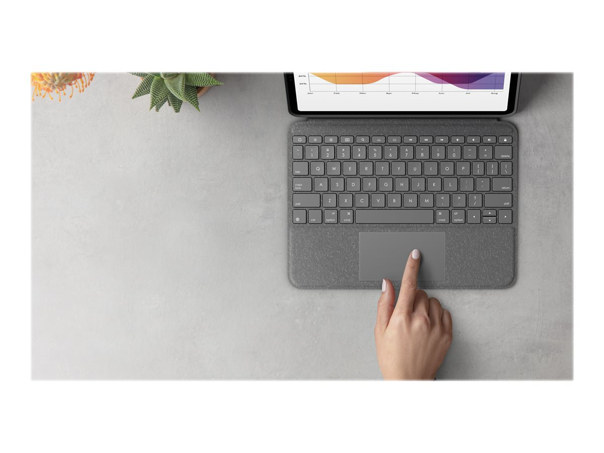 iPad Air 10.9'' (4th gen.) 2020 Folio Touch, Grey (Nordic)
