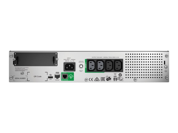 APC Smart-UPS 750VA LCD RM 2U Line-Interactive