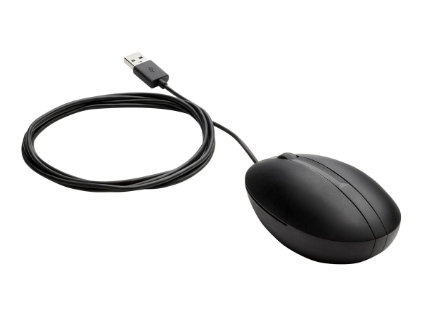 HP Wired 320M Mouse, Black