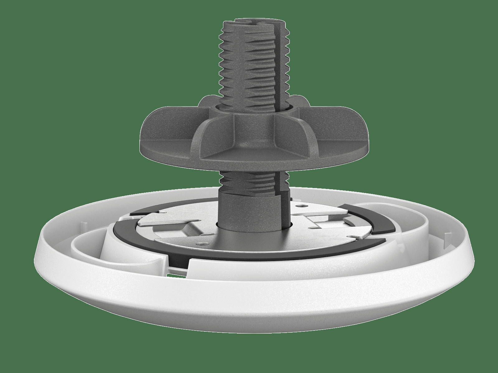 Rally Mic Pod Table Mount, Off-white