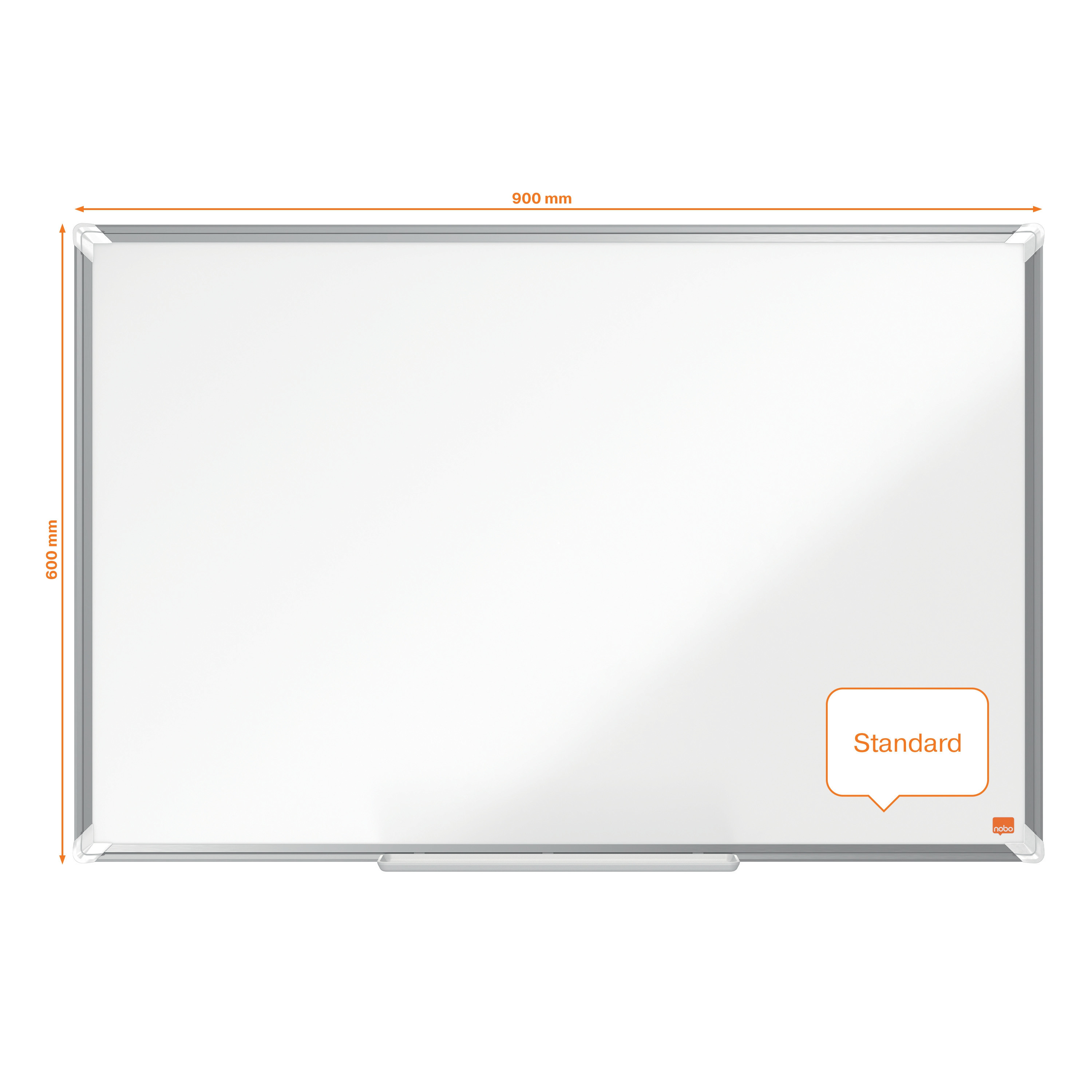 Whiteboard Premium Plus Lakk 90x60cm