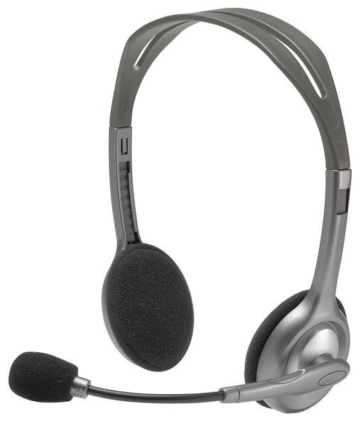 BildeH110 Stereo Headset, Grey