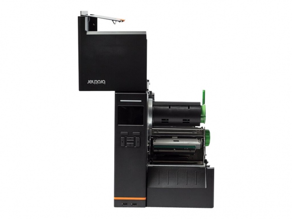 industrial label printer with high resolution printing