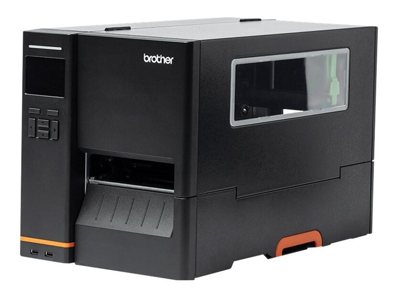 industrial label printer with high resolution printing