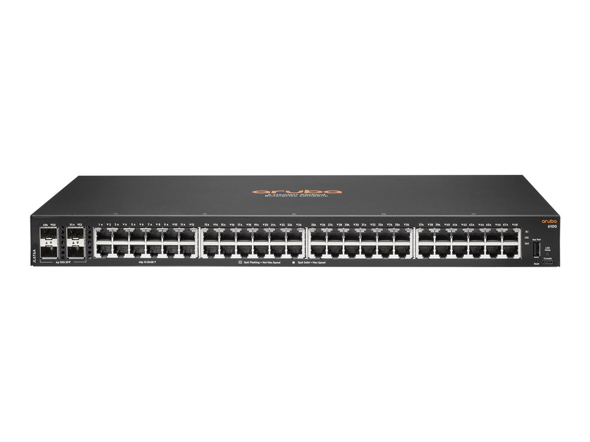 BildeHPE Aruba 6100 Switch 48G 4SFP+