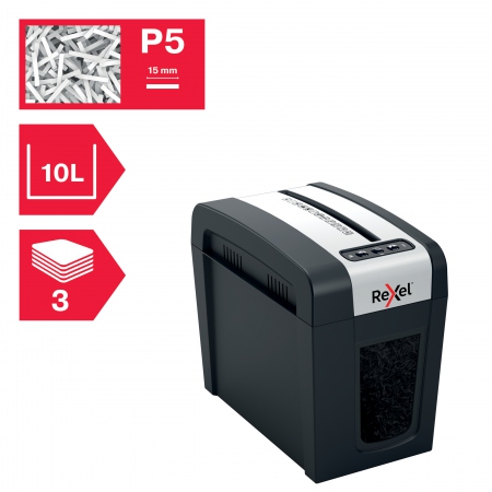 Makuleringsmaskin Rexel Secure MC3-SL P5