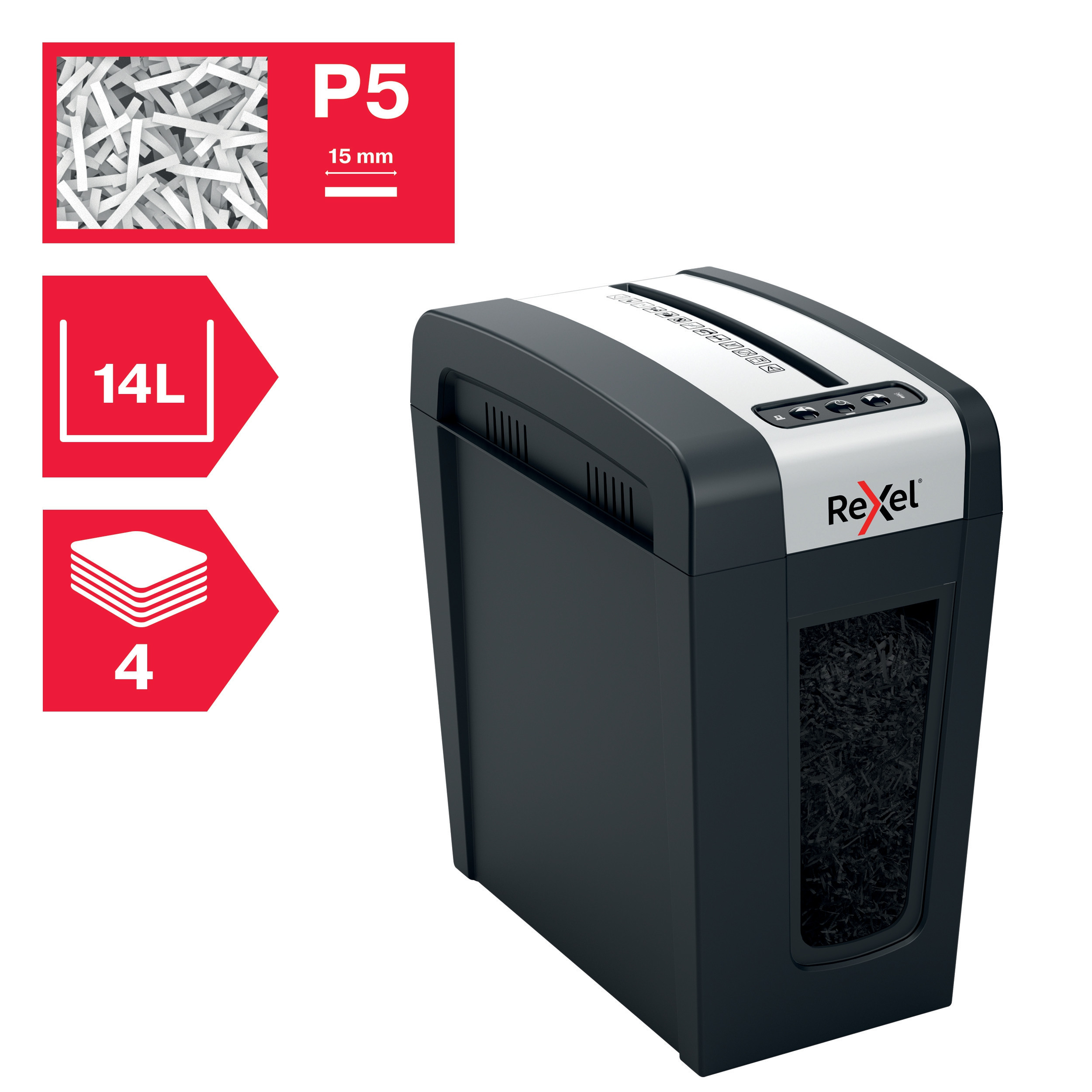 BildeMakuleringsmaskin Rexel Secure MC4-SL P5