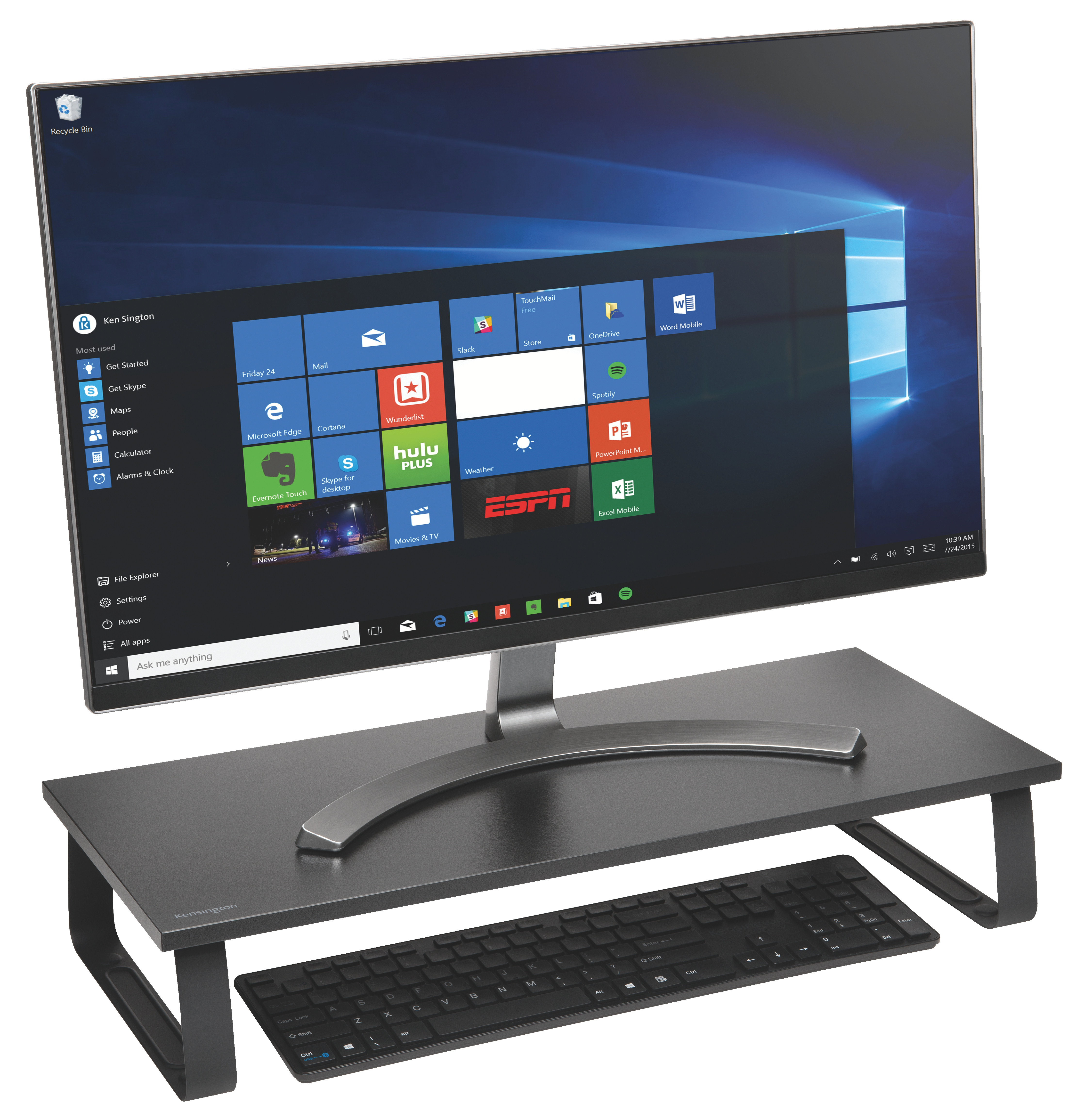 Kensington Monitor Stand ekstra bred