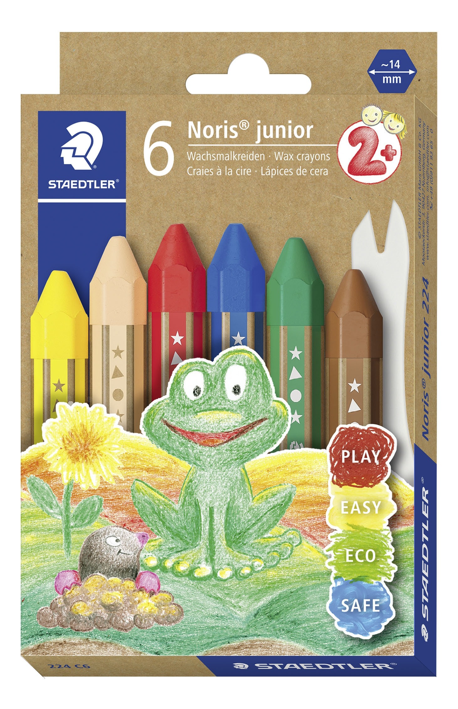BildeSTAEDTLER Blyant Noris Junior ass (6)