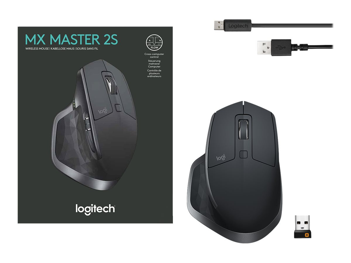 BildeMX Master 2S Wireless Mouse, Graphite