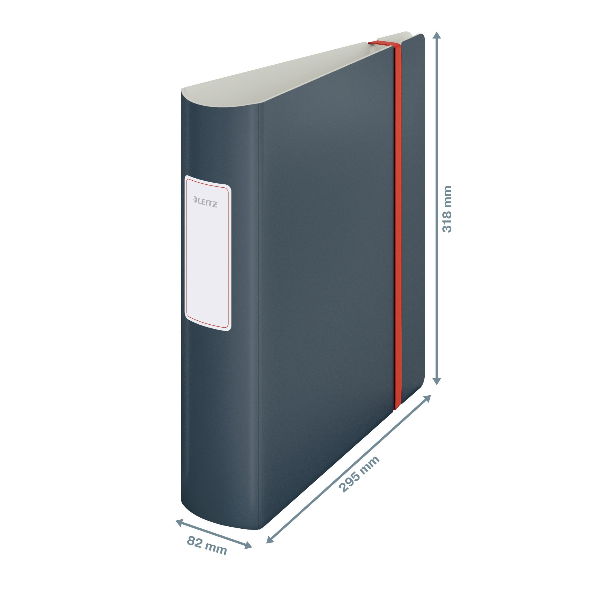 Brevordner Leitz Active Cosy A4/80mm Gr