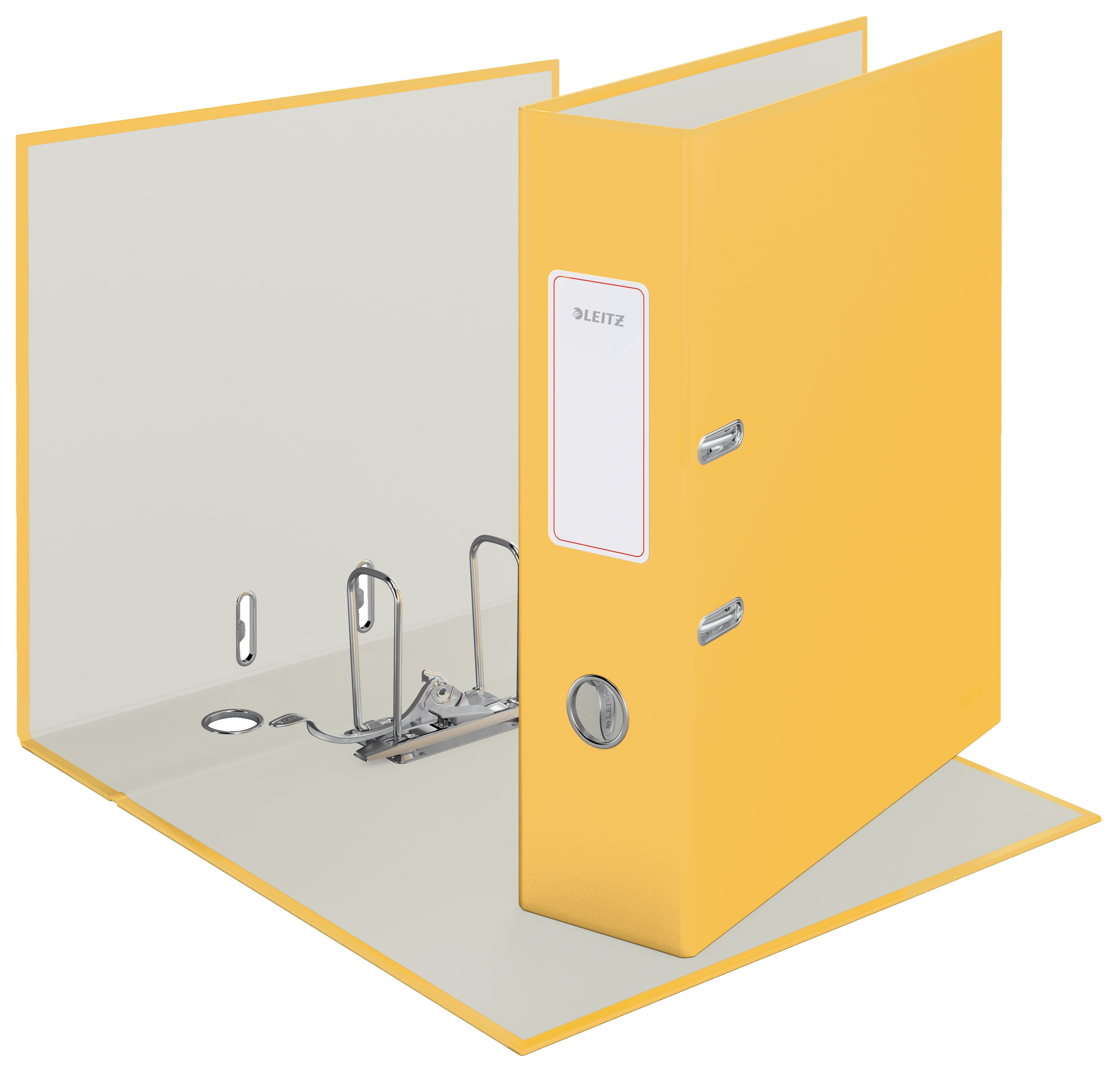 BildeBrevordner Leitz 180° Cosy A4/80mm Gul