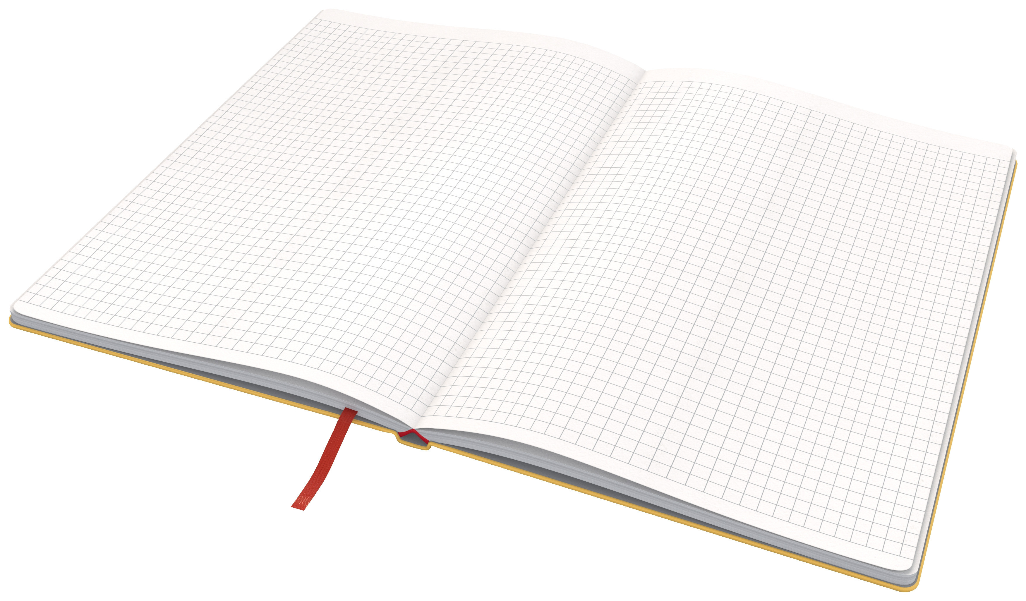 Notatbok Leitz Cosy Hardcase L Ruter Gul