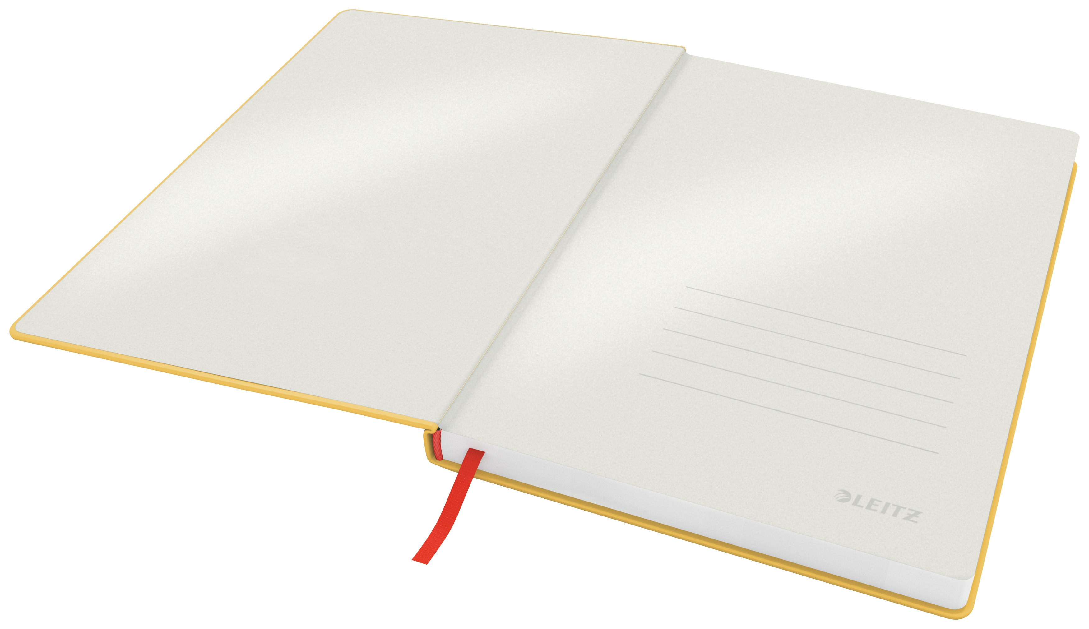 Notatbok Leitz Cosy Hardcase L Ruter Gul