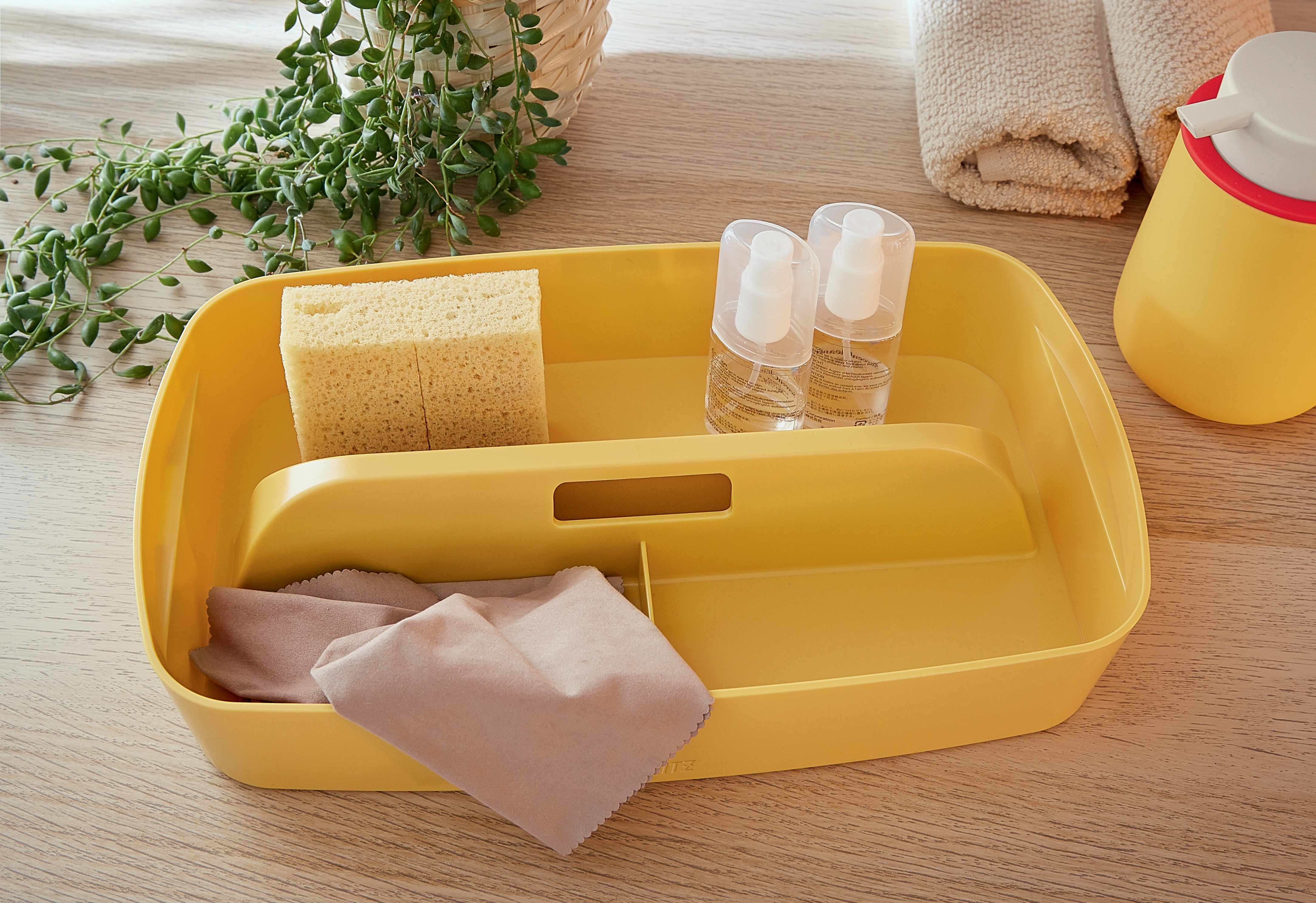 Organizer Tray w.handle MyBoxCosy S Yell