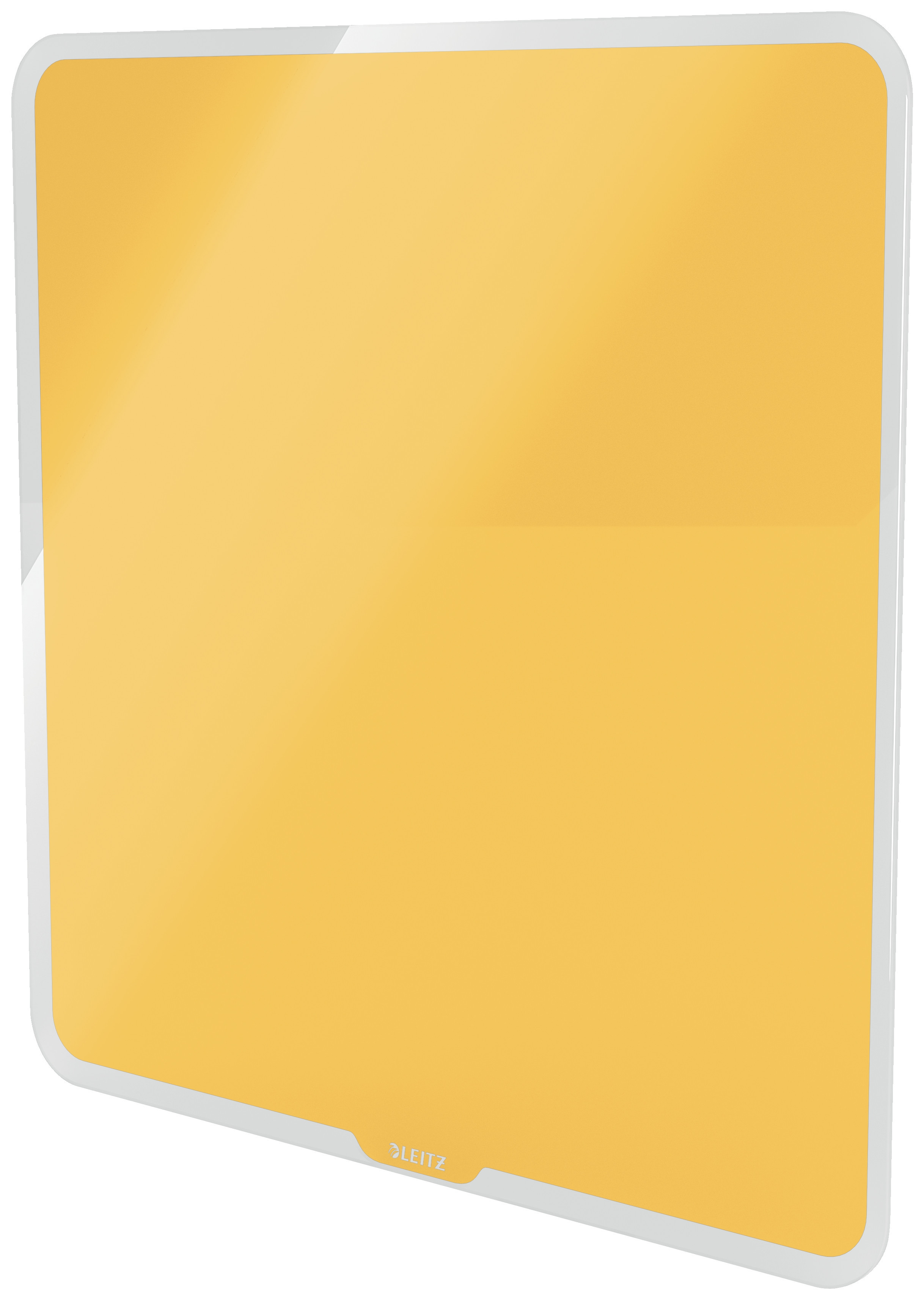 Glasstavle Leitz Cosy 45x45 Gul