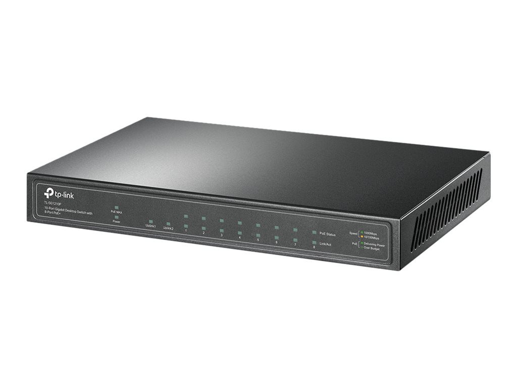 TP-LINK 10-Port Gigabit PoE+ Switch