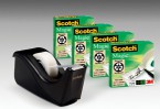 Scotch 810 C60BK4 Teipdispenser sort + 4...