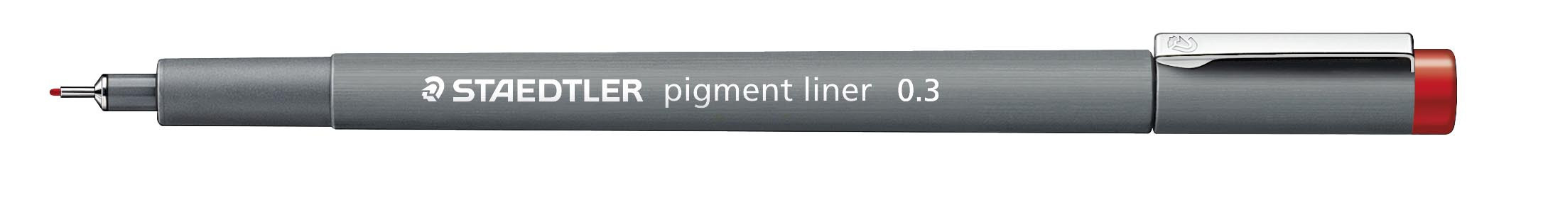 STAEDTLER Fineliner Pigment Liner 0,3mm ass (6)