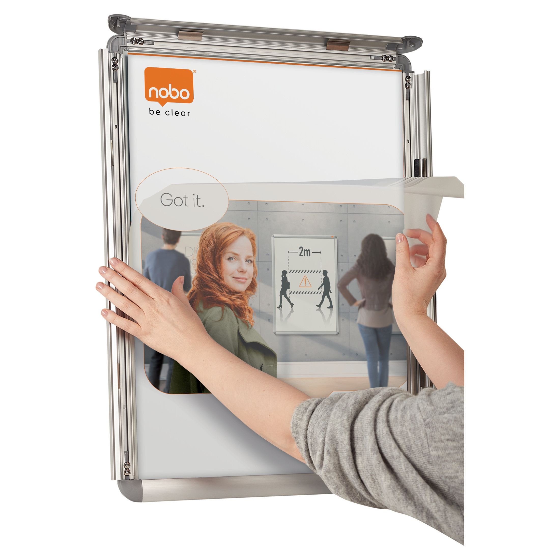 Plakatramme Nobo 70x100cm