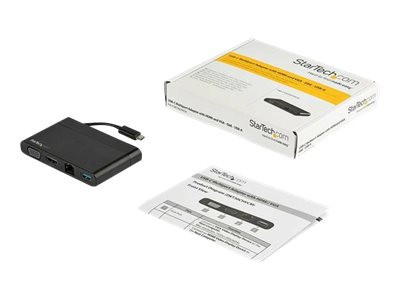STARTECH USB-C adapter with HDMI & VGA