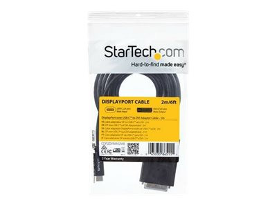 STARTECH 2m USB-C to DVI Cable
