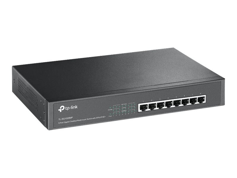 TP-LINK 8-Port Gigabit PoE+ Switch