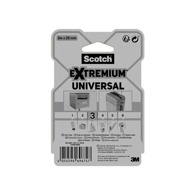 Fabric tape Extremium Silver 3m x 25mm