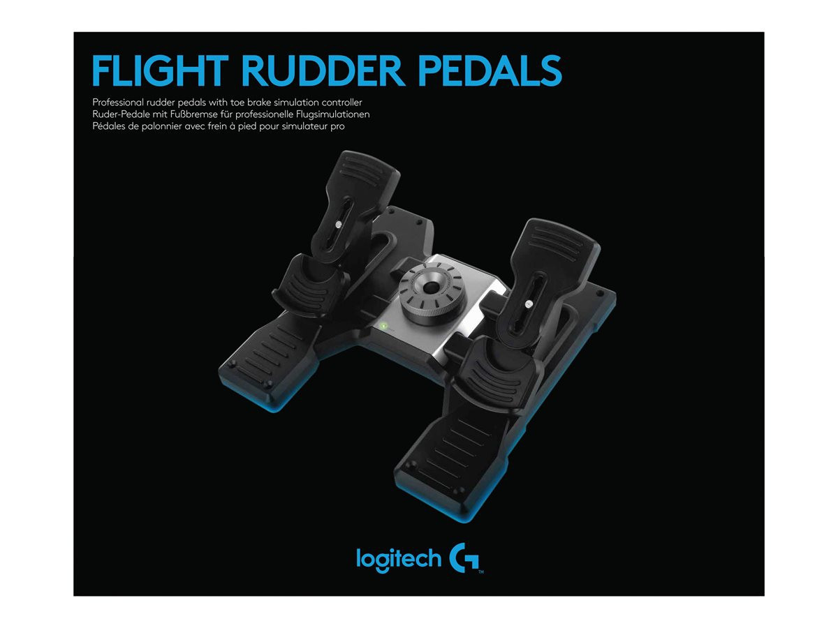 LOGI G Saitek PRO Flight Rudder Pedals
