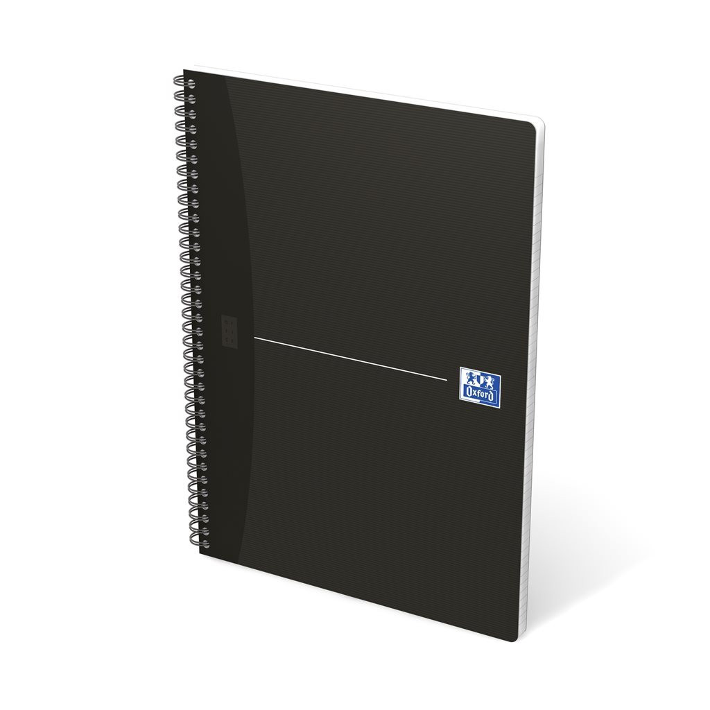 BildeOxford Smart notebook A4 squared 5x5 90 sheets 90g black