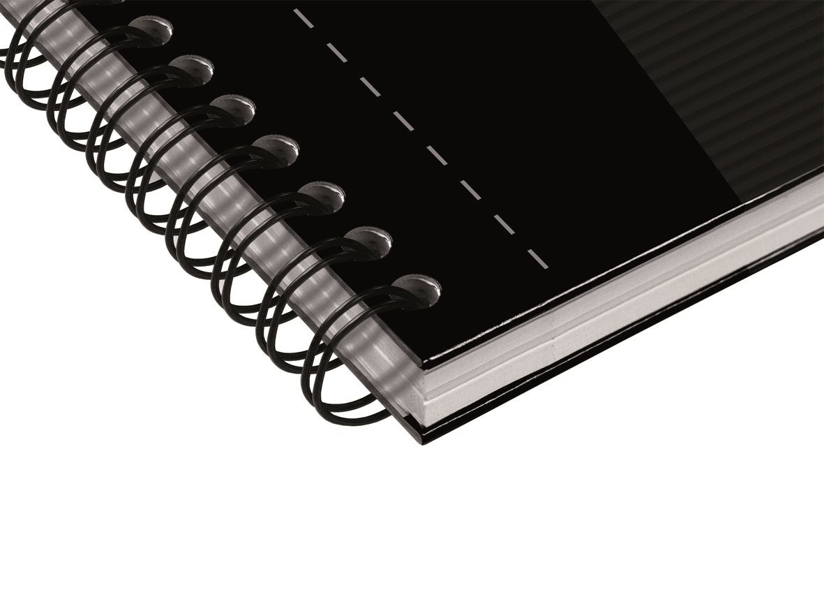 Oxford Smart notebook A4 squared 5x5 90 sheets 90g black