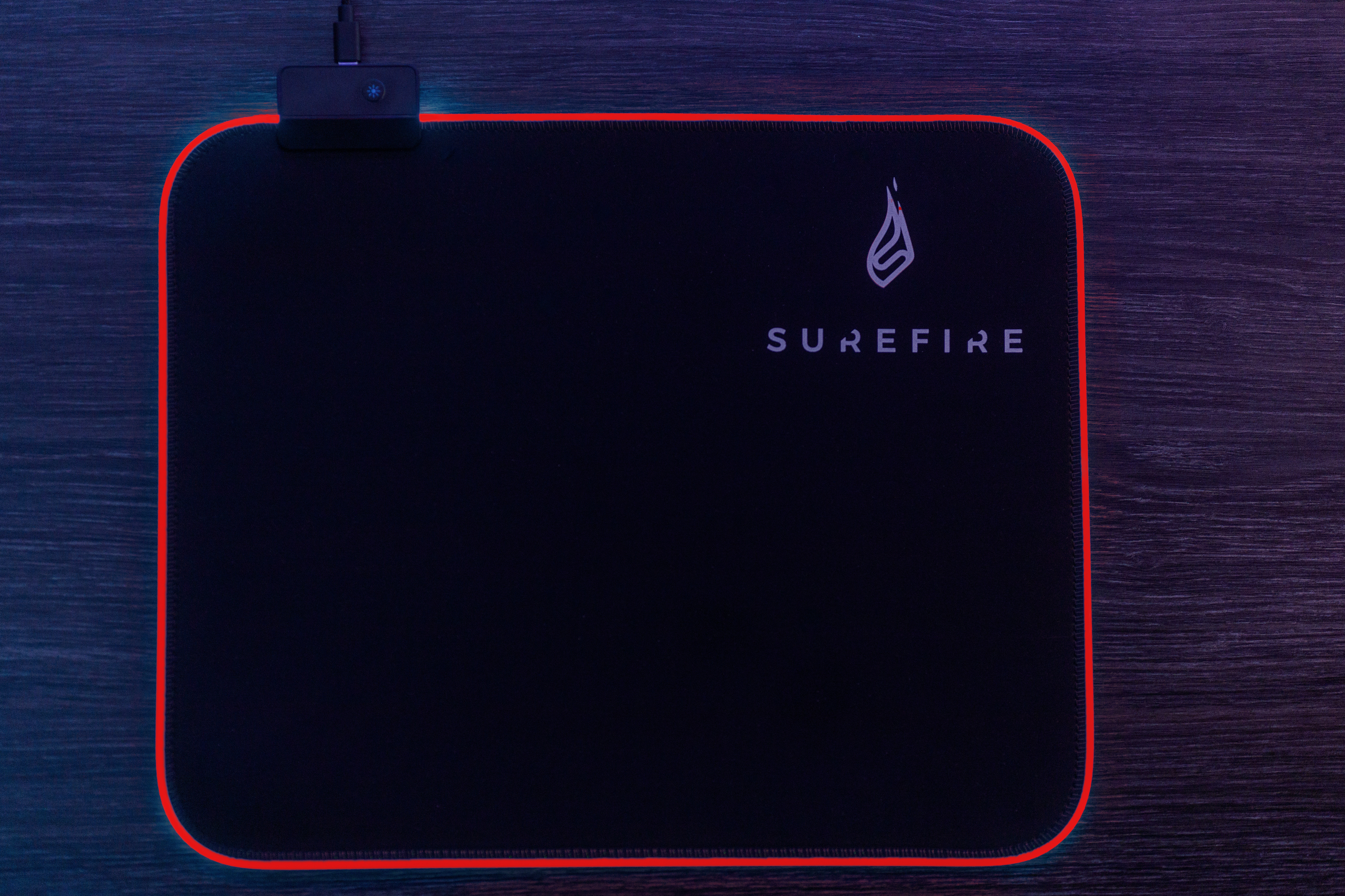 SUREFIRE Silent Flight RGB-320 Gaming Mouse Pad (32x26cm)