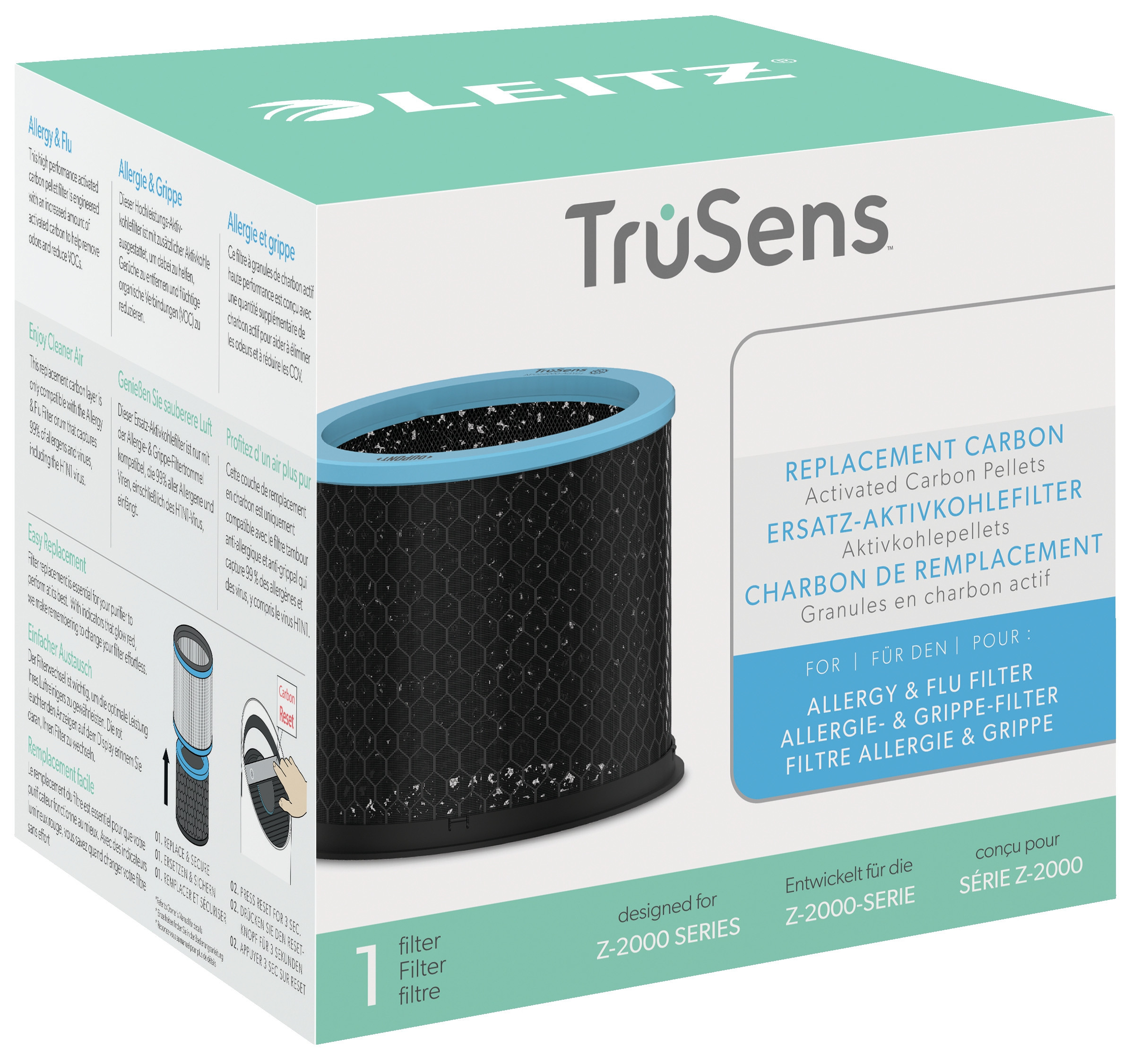 Karbonfilter Allergi TruSens Medium