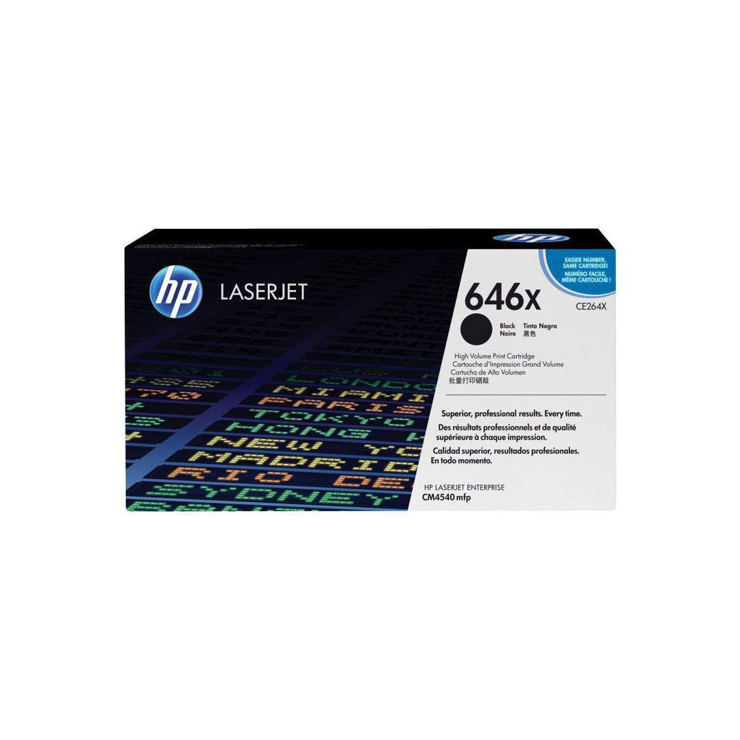 Color LaserJet 646X black toner