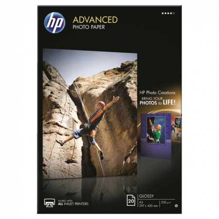 Fotopapir HP Q8697A Adv gloss A3 (20)