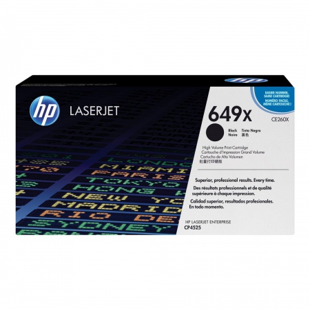 Toner HP CE260X 17K sort