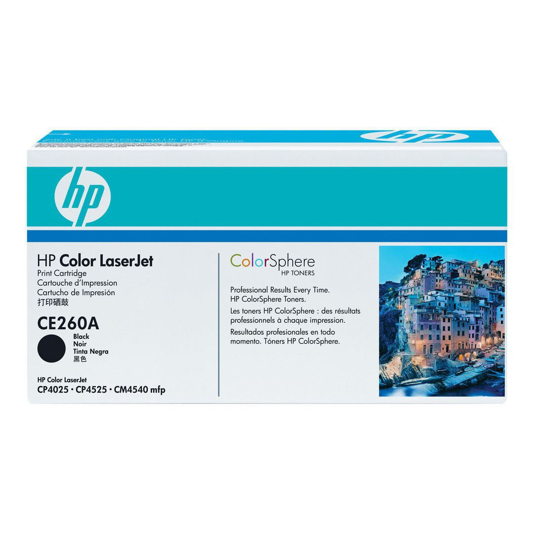 Toner HP CE260A 8.5K sort