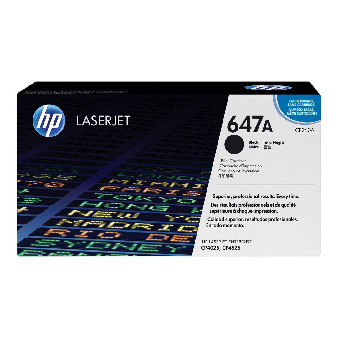 Toner HP CE260A 8.5K sort