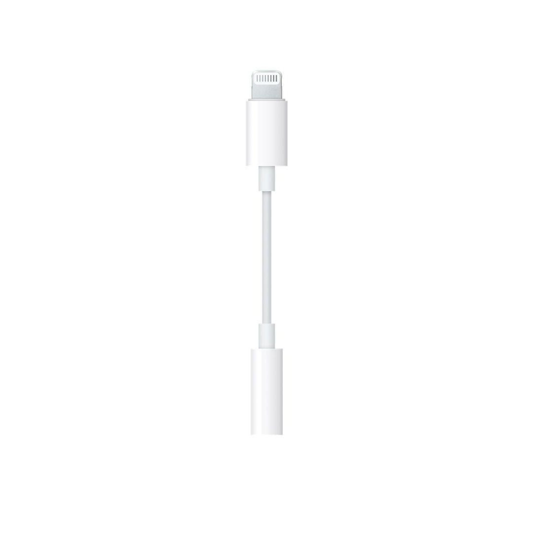 Apple Lightning to 3.5 mm Headphone Adapter, White