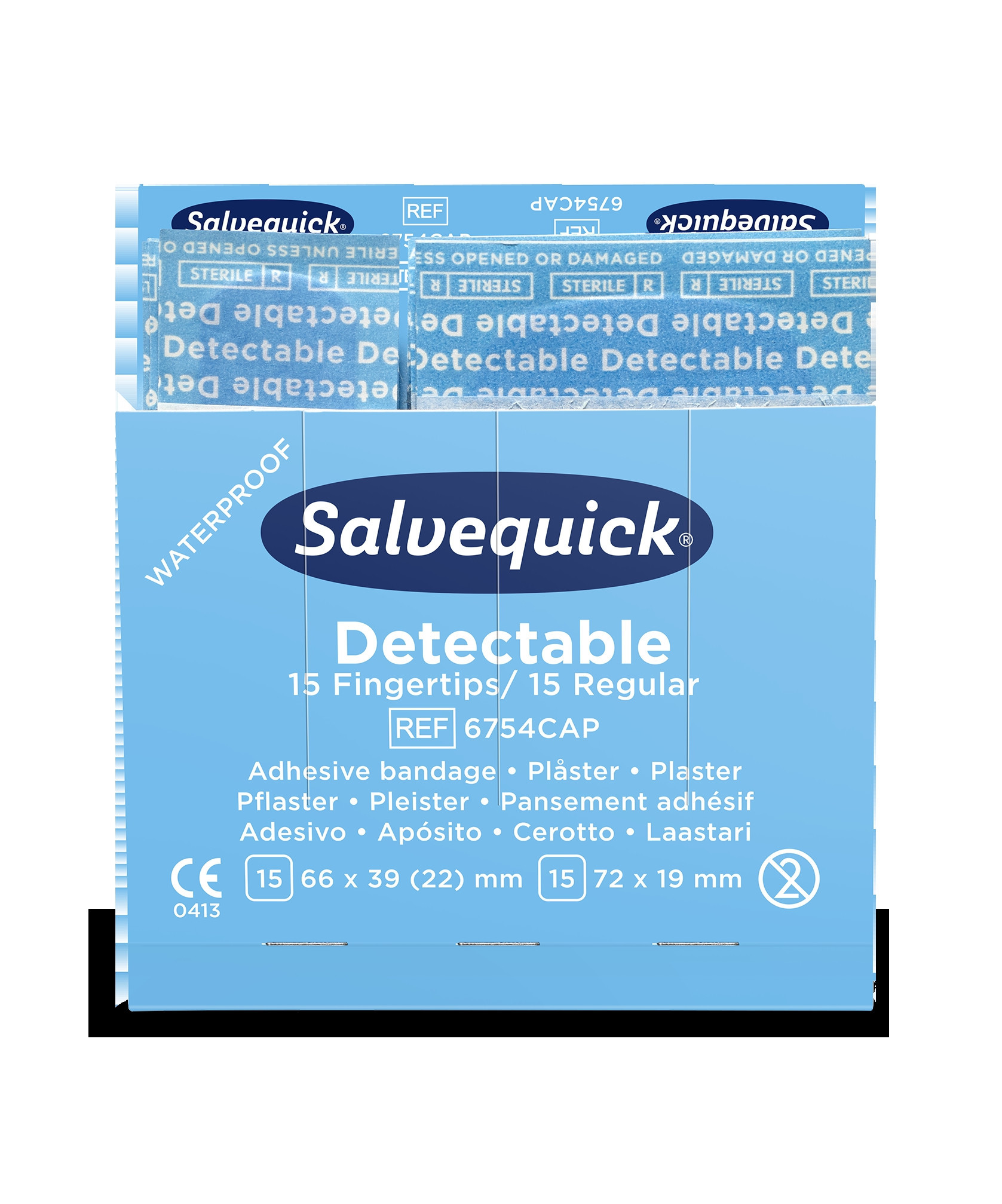 BildeSalvequick Blue Detectable Plaster