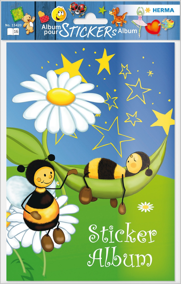 Herma stickers album bees willow A5
