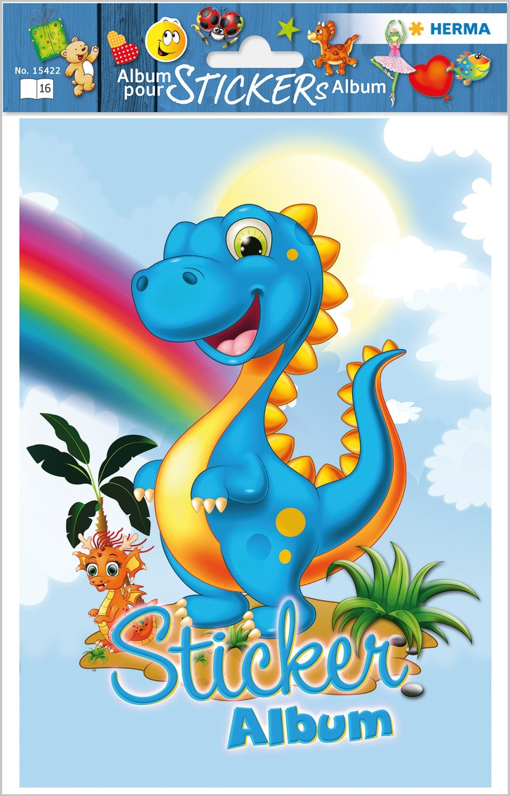 Herma stickers album dinos A5