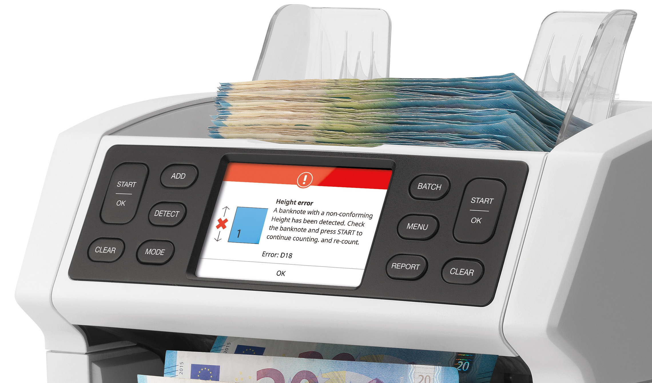 Safescan 2865-S - Seddelverditeller